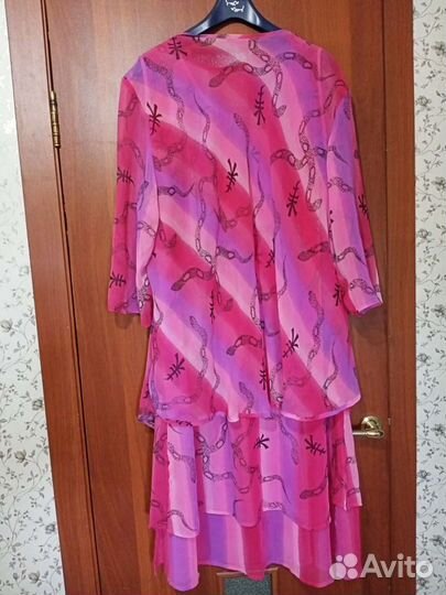 Платье с кофточкой