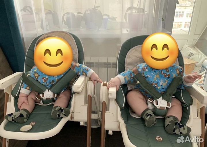 Стульчик для кормления happy baby