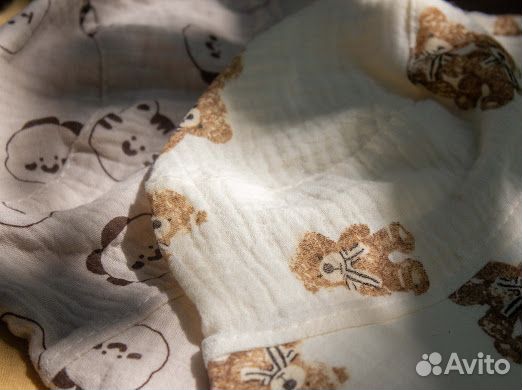 Детская муслиновая панама