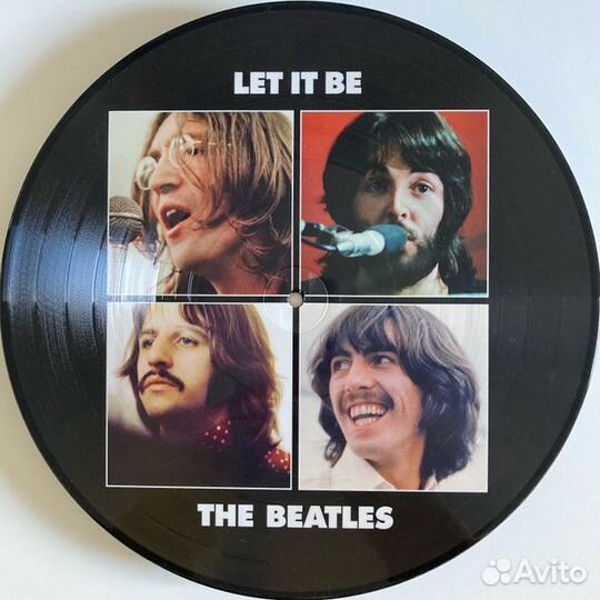 The Beatles - Let It Be (лимитка, Picture Disc)