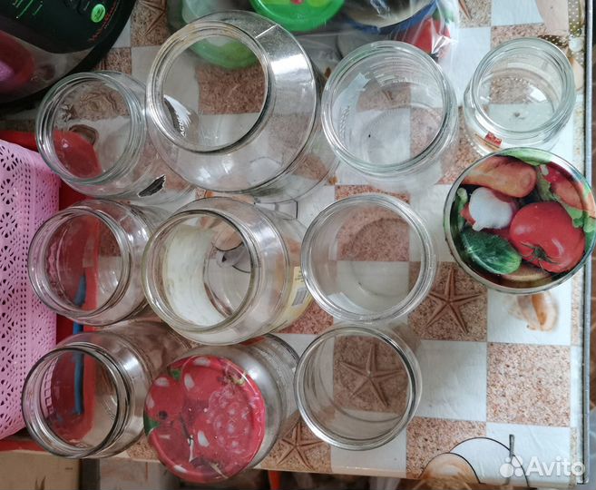 Банки стеклянные