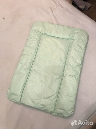 Детский матрасик для пеленания клеёнчатый мягкий