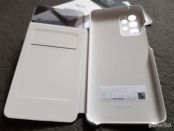 Оригинал SMART S-View Чехол для Samsung A52 белый