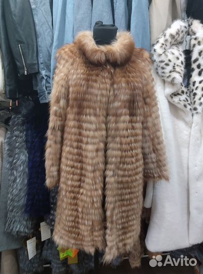 Шуба из лисы