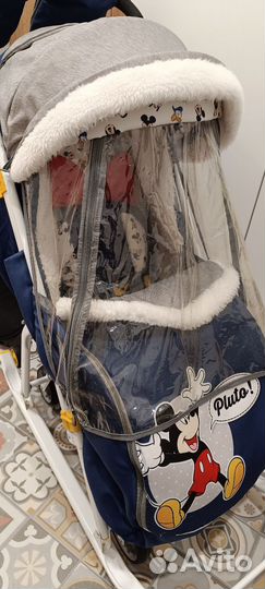 Санки коляска