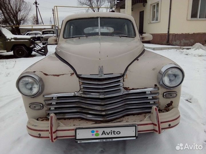 ГАЗ М-20 Победа 2.1 МТ, 1953, 63 000 км