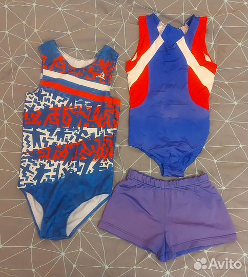 Гимнастический купальник, рост 140-146