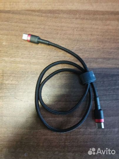 Кабель зарядный Baseus, USB C на USB Type C