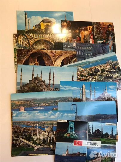 Почтовая открытка Турция Старые