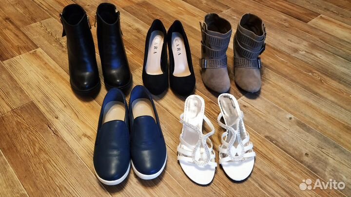 5 пар обуви 35-36