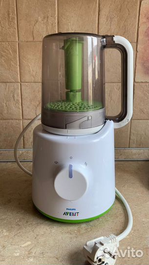 Пароварка блендер philips avent 2 в 1