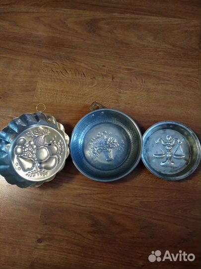 Медные формы для выпечки. Швеция