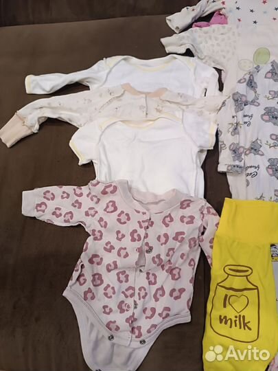 Детская одежда для девочек пакетом 62-64