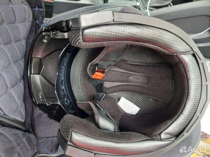 Мото шлем модуляр,XL