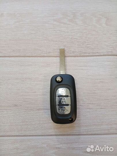 Ключ для Smart Fortwo 2015+, Hitag AES