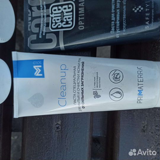 Очишающая паста для рук с оброзивом