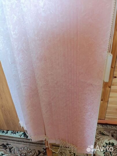 Жалюзи вертикальные бу тканевые