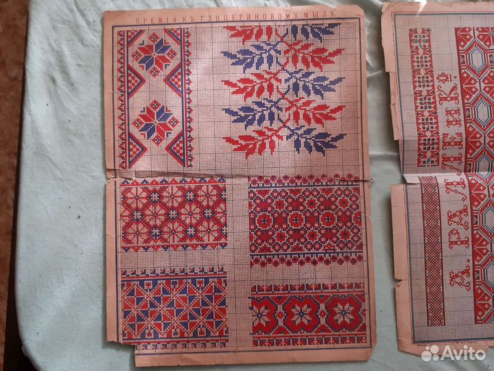 Вышивки 19 века