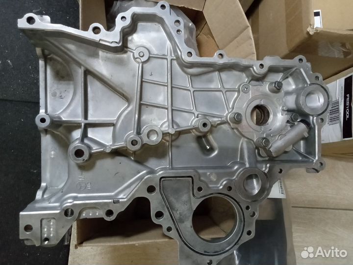 Крышка двигателя передняя Hyundai Solaris 2017