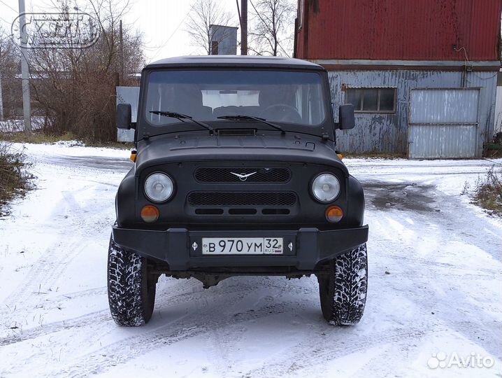 Бампер силовой передний на УАЗ Хантер