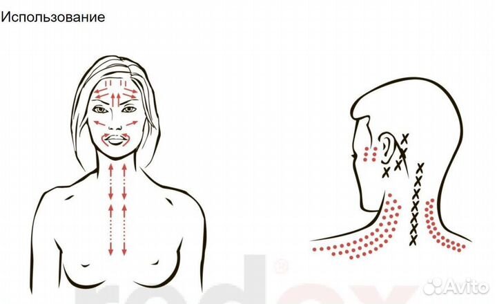 Серебряный массажер с цинковой вставкой