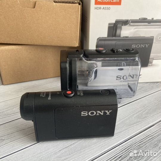 Экшн камера sony hdr as50