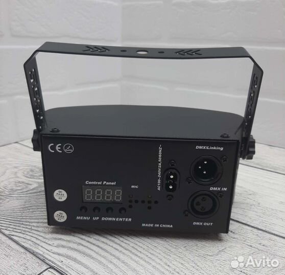 Лазерная светомузыка RGB LED+уф-светодиоды