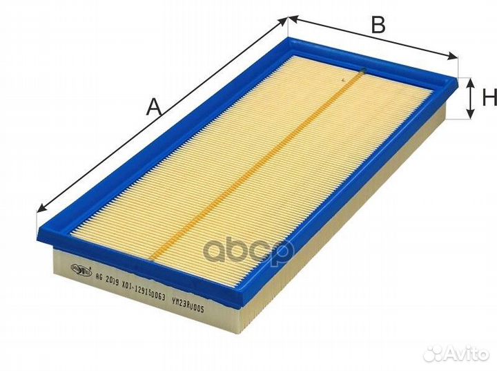 Фильтр воздушный AG2039 Goodwill