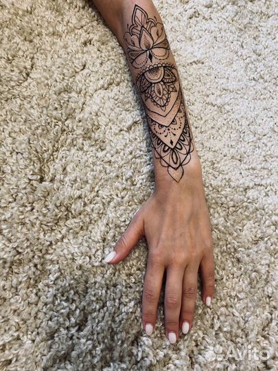 Мехенди-роспись хной