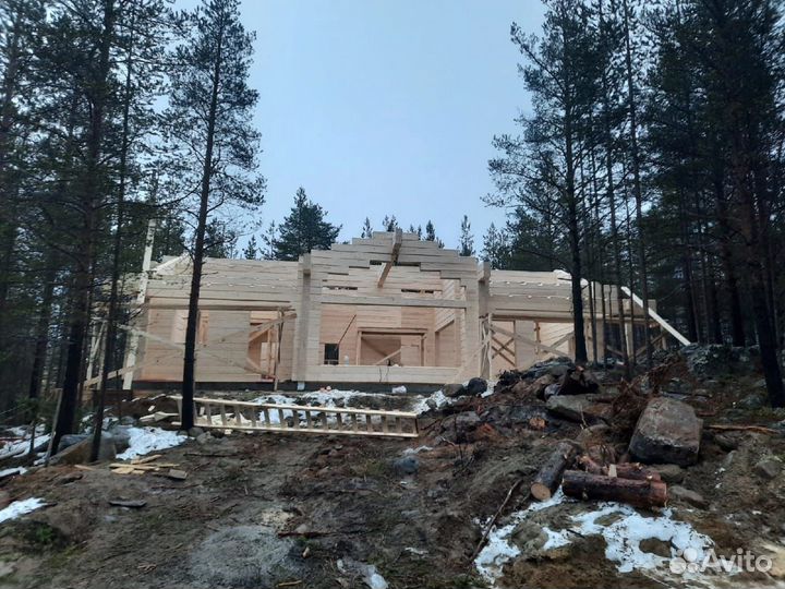 Строительство домов из бруса