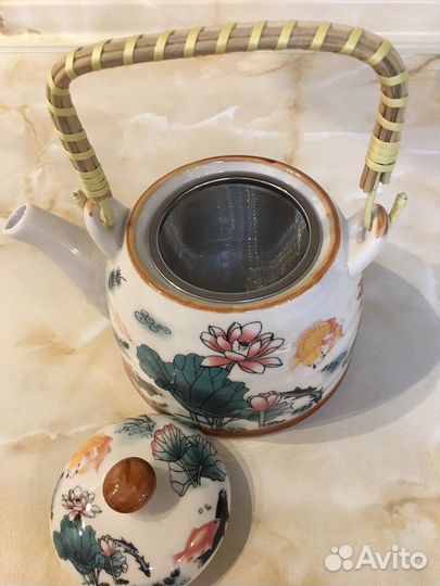 Чайник керамический-заварочный новый из тайланда