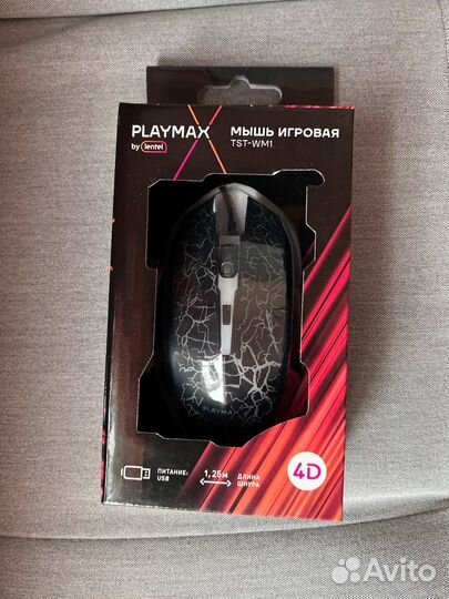 Игровая мышь Playmax (новая)