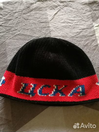 Шапка цска теплая