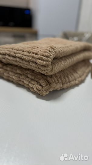 Плед детский вязаный ручная работа