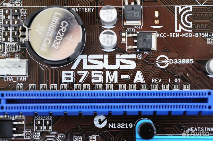 Asus B75M-A Socket 1155/DDR3/B75