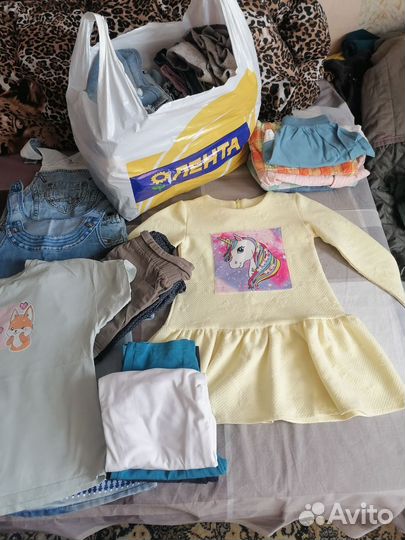 Вещи пакетом на девочку