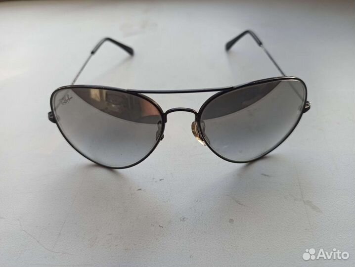 Очки ray ban мужские оригинал Б/у серые