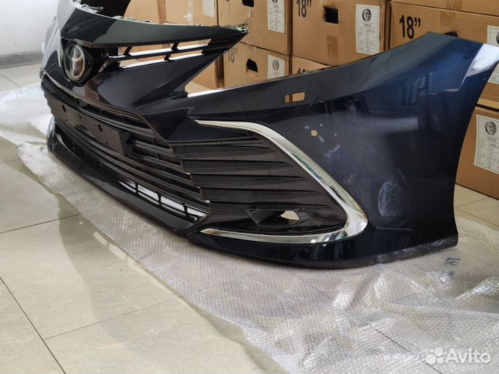 Бампер передний Camry V75 под цвет