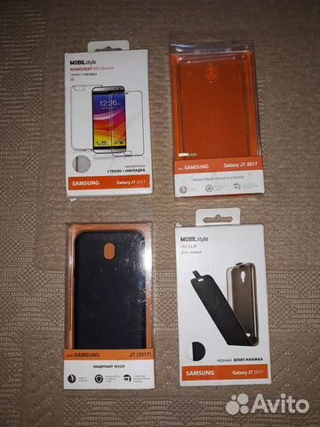 Защитный чехол, стекло 2d на samsung j7 2017