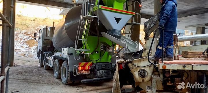 Бетон готовый для фундамента