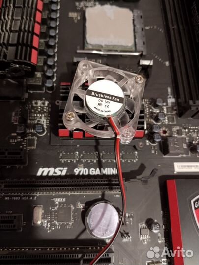 Игровая Материнская плата с процессором и памятью