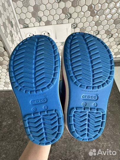 Резиновые сапоги crocs c8