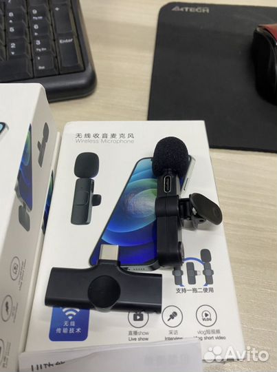 Петличный микрофон iPhone