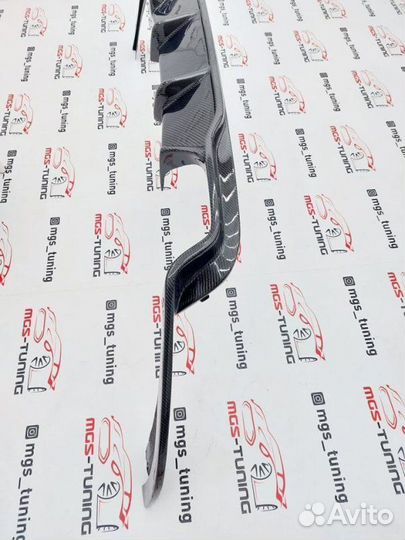 Задний диффузор BMW X6M F86 Hamann Style карбон