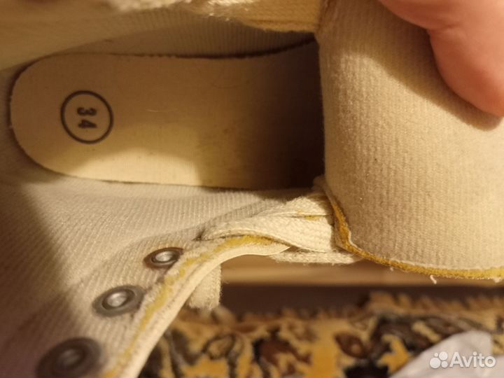 Фигурные коньки 34 размер