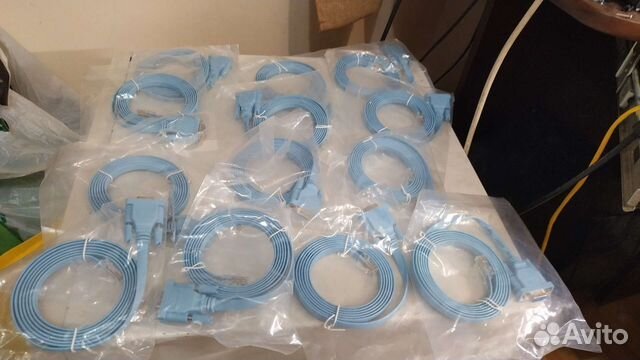 Консольные кабели Cisco RS232, много, партии купить в Москве ...