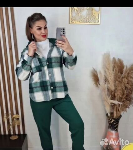 Спортивный костюм в клетку