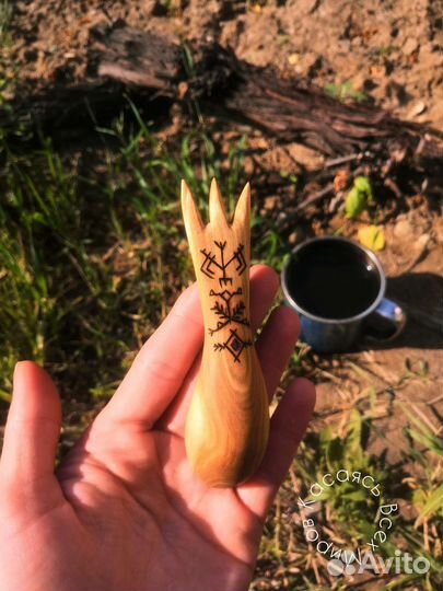 Походная ложка-вилка Handmad