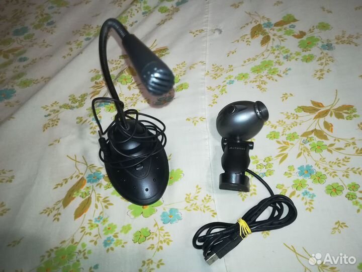 Микрофон и камера