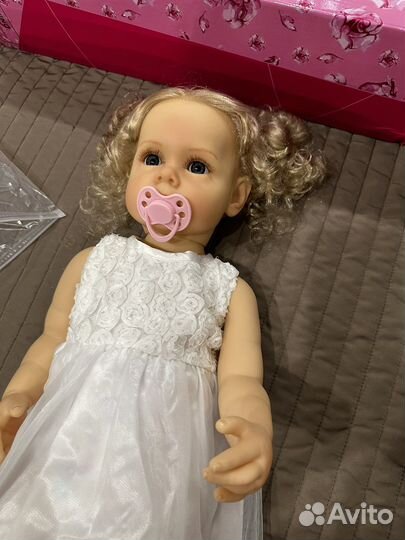 Кукла реборн силиконовая 55 см